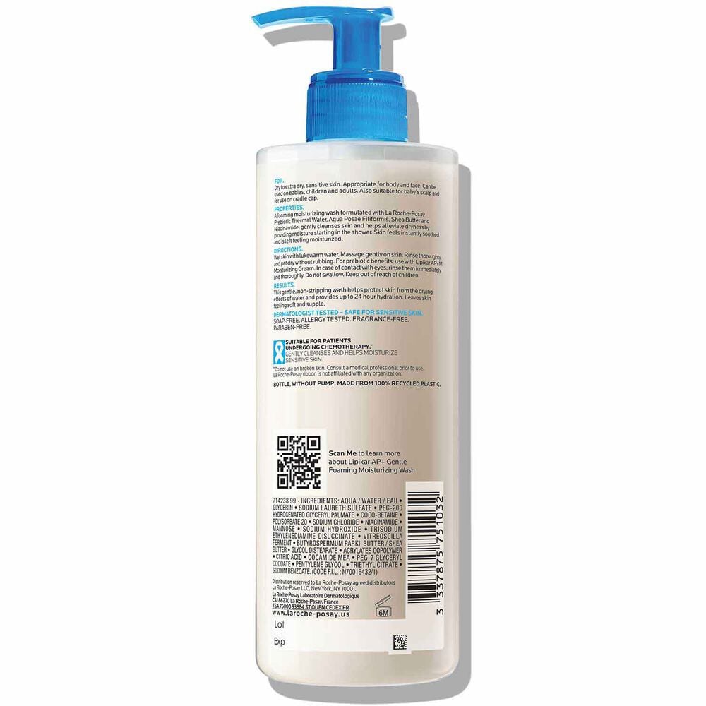 Lipikar Wash AP+ Moisturizing Body & Face Wash - Image 7