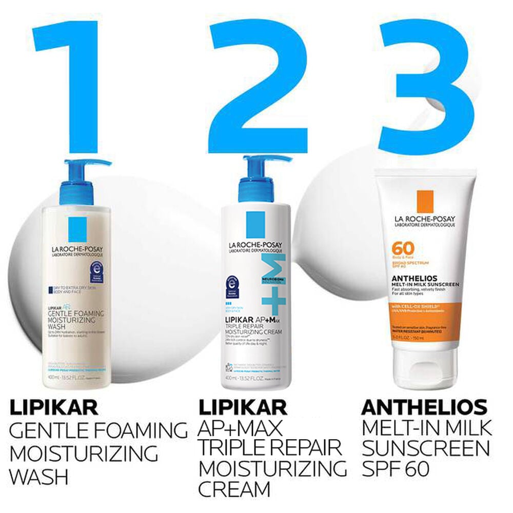 Lipikar Wash AP+ Moisturizing Body & Face Wash - Image 6